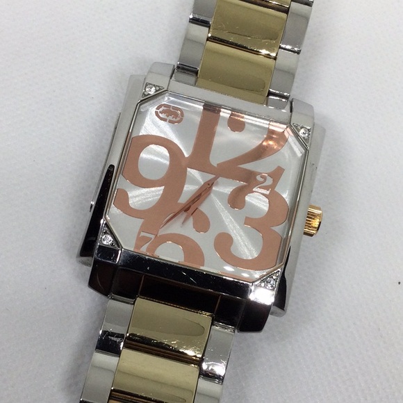 ✨ ECKO UNLTD Tri-Tone Gold, Rose Gold, and Silver Wristwatch ✨ - Picture 7 of 7